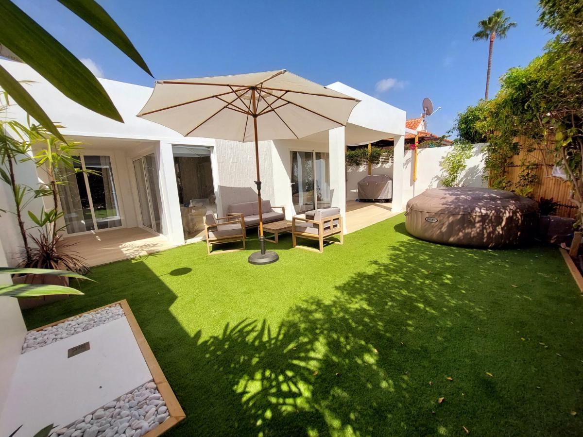 Bungalow De Diseno Hidromasajes Terraza Y Piscina. San Bartolomé Exterior foto